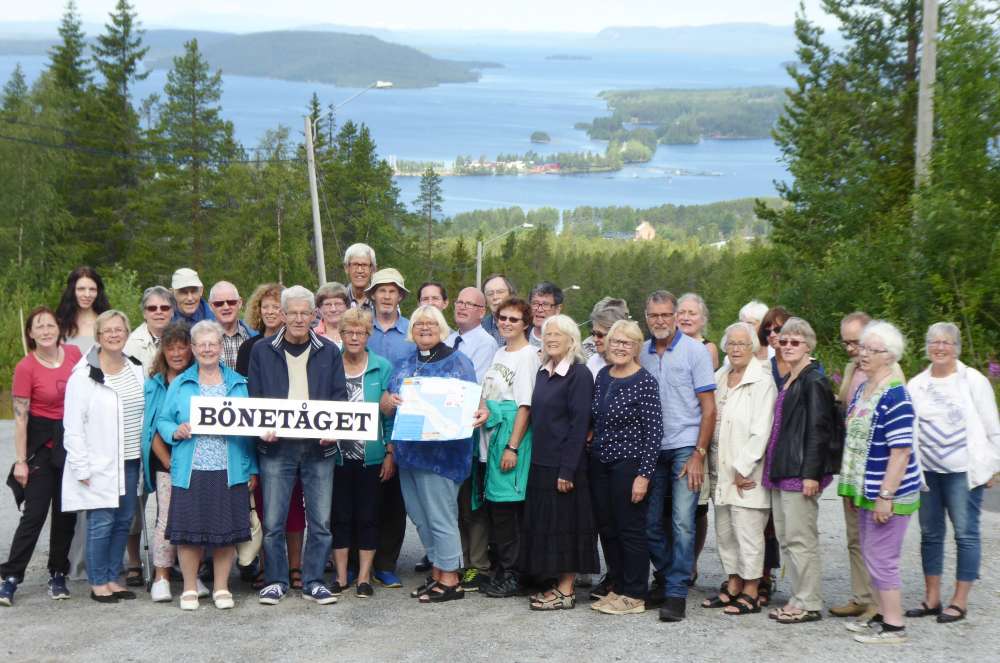 Bilden ovan är från 2017 års böneresa